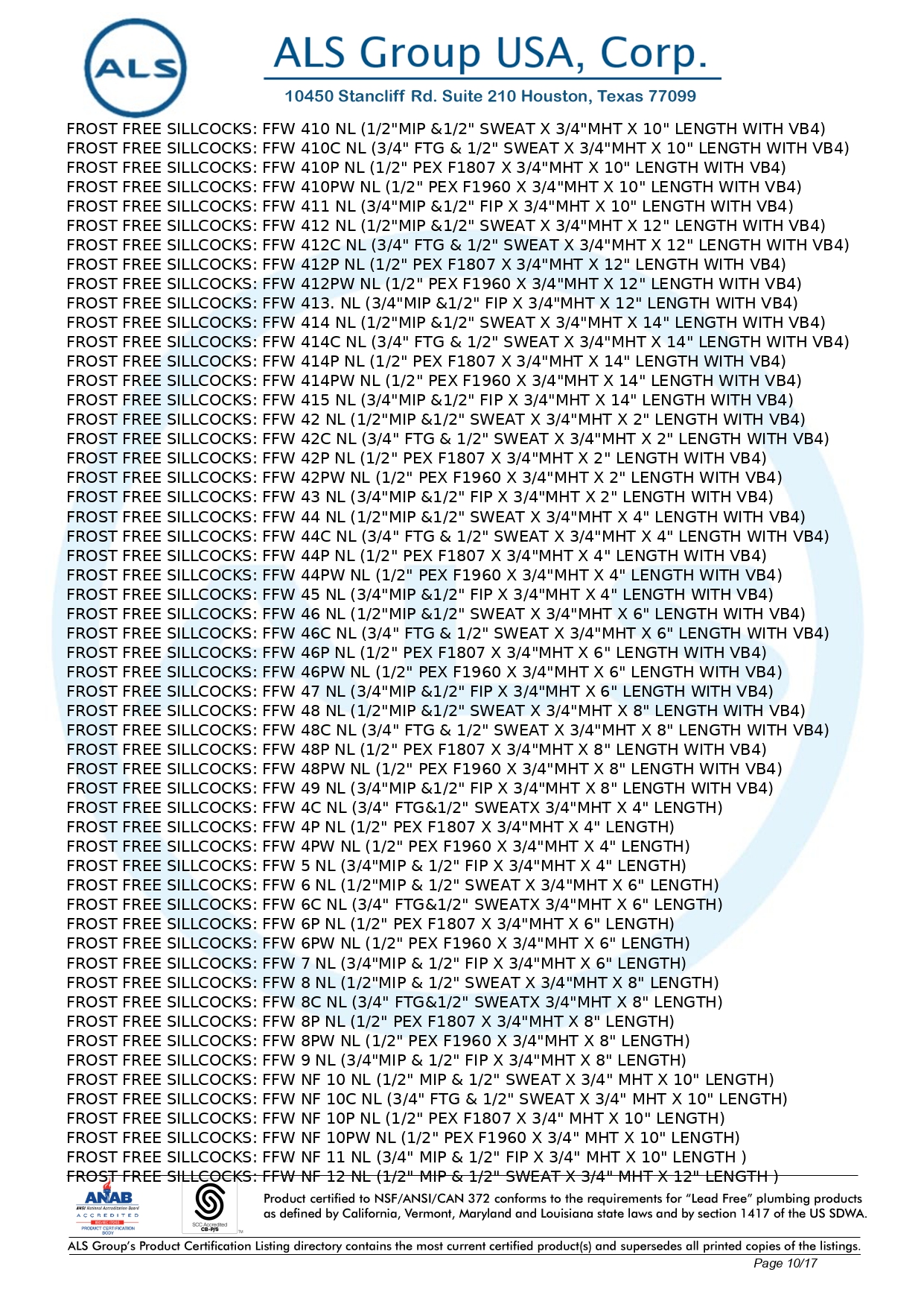 NSF_ANSI_CAN 61-9-10