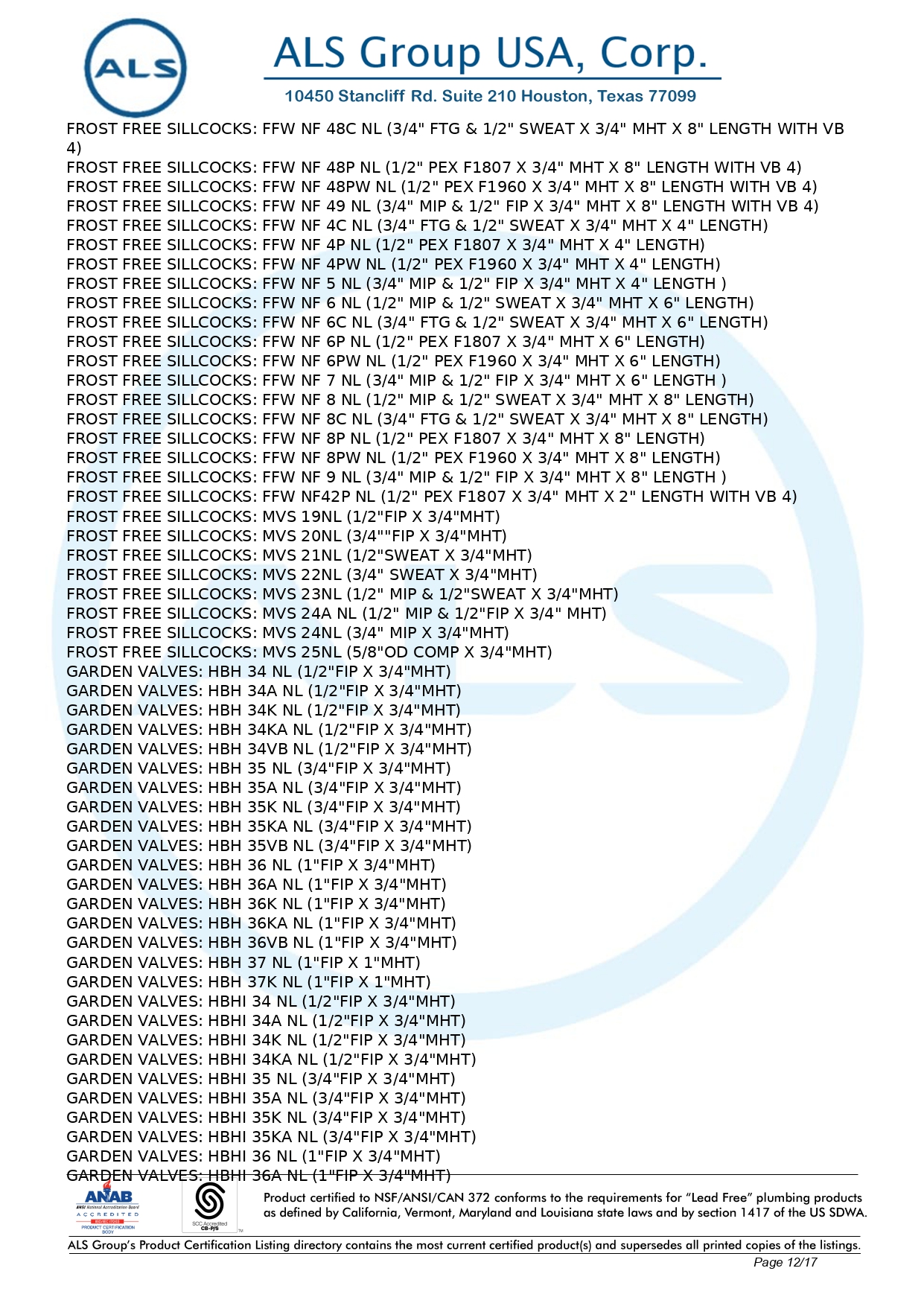 NSF_ANSI_CAN 61-9-12